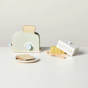 Wooden play toaster set - Hearth and Hand Magnolia
